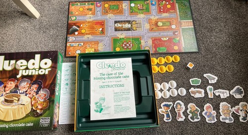 Parker cluedo junior 2003 - cluedo,