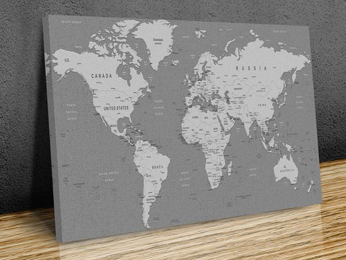 World map high detailed and - map,