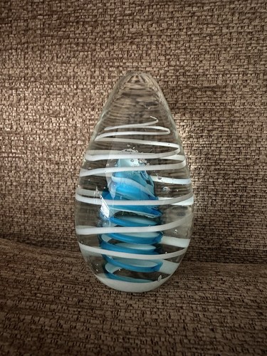 Vintage art glass - paper, weight