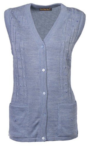 Womens sleeveless knitted - womens,