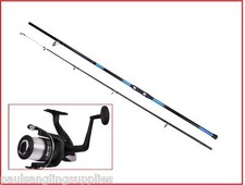 Shakespeare Reel &  12ft Beachcasting Combo Sea Beach Fishing Rod