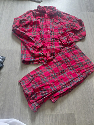 Girls red tartan cotton - tu,