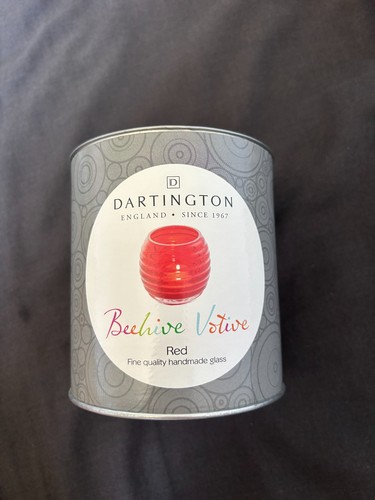 Dartington beehive votive red - dartington,
