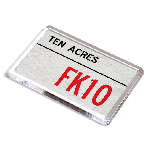 Fridge magnet ten acres fk10 - acres,