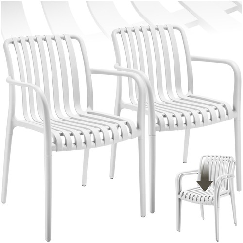 Strong chairs plastic - plastic, patio