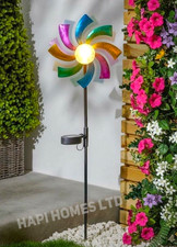 Solar Power LED Colourful Wind