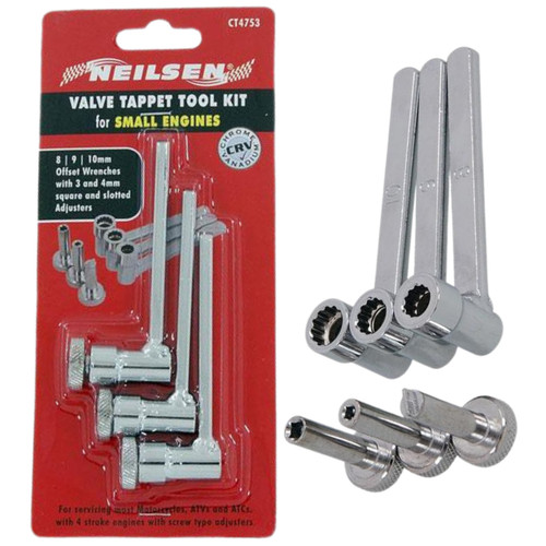 Neilsen tappet valve - valve, adjusting