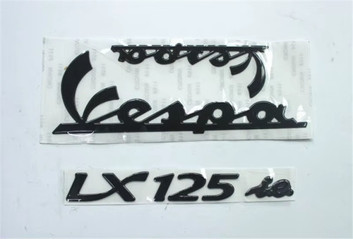 Sef black vespa lx150 - 3d,