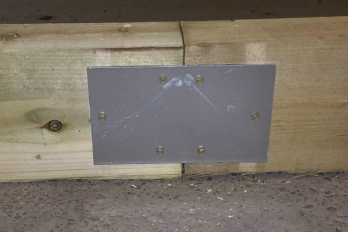 Railway sleeper fixing stake - railway,