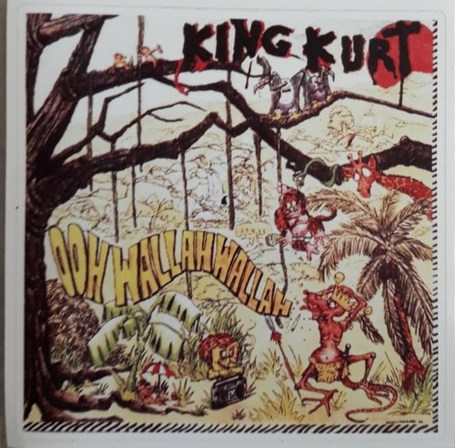King kurt record cover vinal - king,
