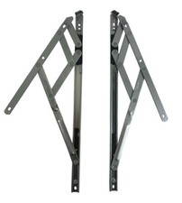 Nico 400mm Egress Easyclean Friction Hinge (pair) 17mm Stack