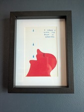 Framed David Shrigley