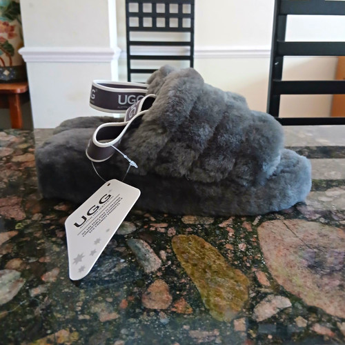 Ugg puffy grey - puffy, slider