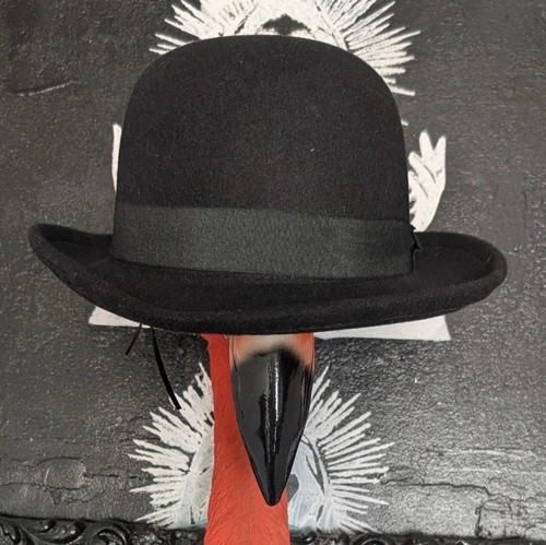 Classic black soft felt - black,