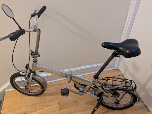 Folding bicycle - folding,
