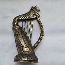 Brass Celtic Harp Snowden