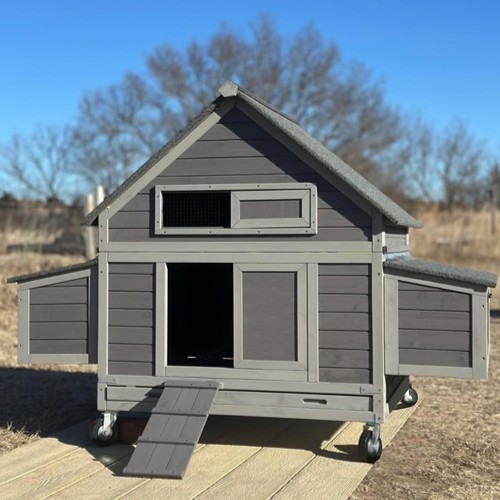 Large chicken coop wheels - large,
