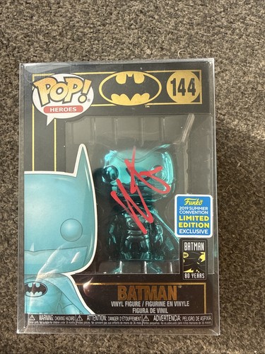 Will arnett signed funko - arnett, pop