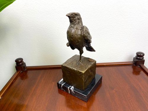 Bronze sculpture small - sculpture, a
