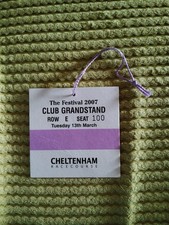 Cheltenham Racecourse Badge
