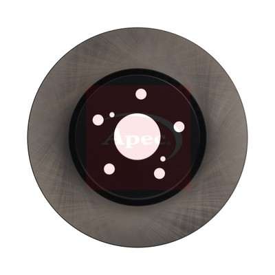 Apec red front brake discs - red,