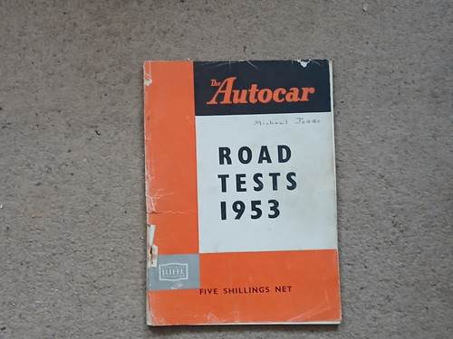 Autocar road tests 1953 - road,