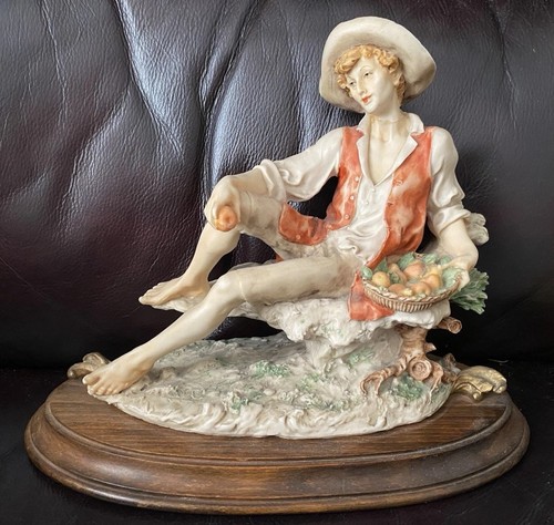 Rare figurine boy - figurine, pear