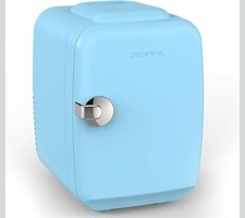 CROWNFUL Mini Fridge, 4 Liter