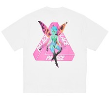 Palace Skateboards P3 100% Cotton Short Sleeve Tri Fairy T-Shirt - White - XXL