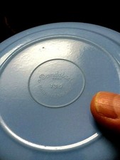 vintage Brexton picnic hamper spare/ replacement Bandalasta 4 plates & 4 saucers