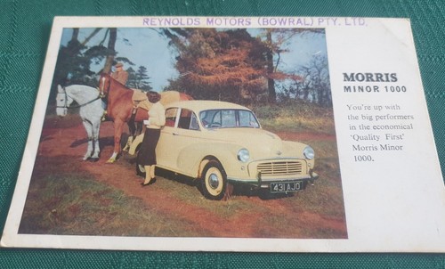 1950s morris minor 1000 sedan - morris,