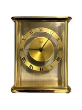 Sligh Mantle Brass Glass