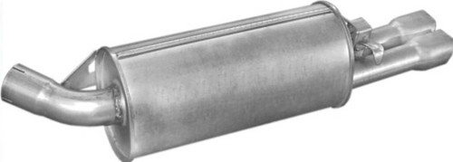 Muffler exhaust for opel - muffler,