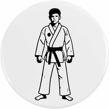 'Taekwondo Belt' Button Pin