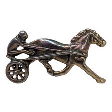 Horse And Jockey Sulky Racing