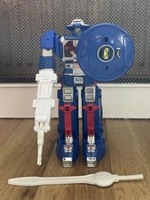 Power Rangers In Space Astro Megazord, working + Sword/ Gun/ Shield