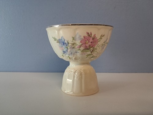 Vtg porcelain egg cup - cup, inch