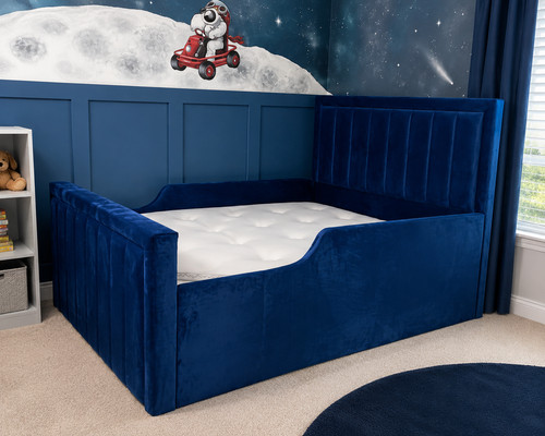 Kids storage bed frame all - in,