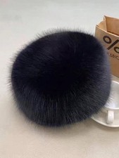 New Fluffy Fur Bucket Hat For