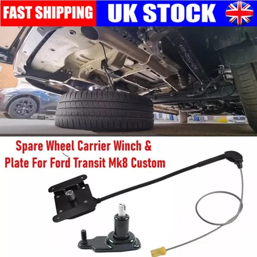 Spare wheel carrier winch - spare,
