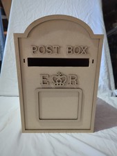 Royal Mail Wedding POST BOX Mdf Craft Kit X Large Post Box, Weddings Partys