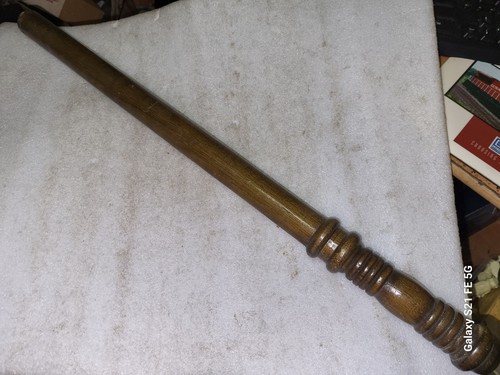 Vintage police wooden - vintage,