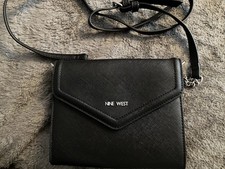 Nine West Women's Crossbody Bag Black Lightly Used