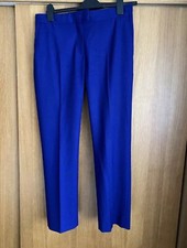 Paul smith Cobalt Blue 100% Wool Trousers Size 12