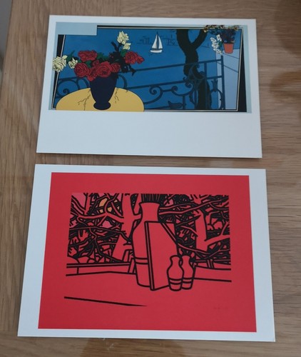 Patrick caulfield postcards - patrick, postcards-