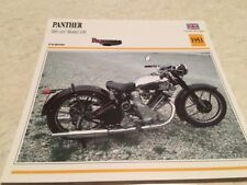 Panther 600 CC Motorcycle Model 100 1951 Atlas Collection Motorbike UK