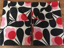 Sycamore Flower in Fuchsia Orla Kiely 2 Housewife Pillowcases Percale New