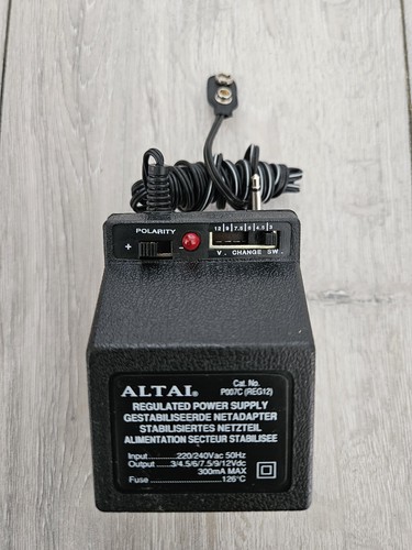 Regulated adapter 3 9v - regulated,