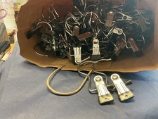 Metal Hangers, Single Clip for Scarf, Belt, Glove, Shoe etc. 