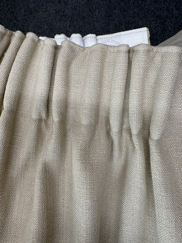 Beige curtains new unused - new,,